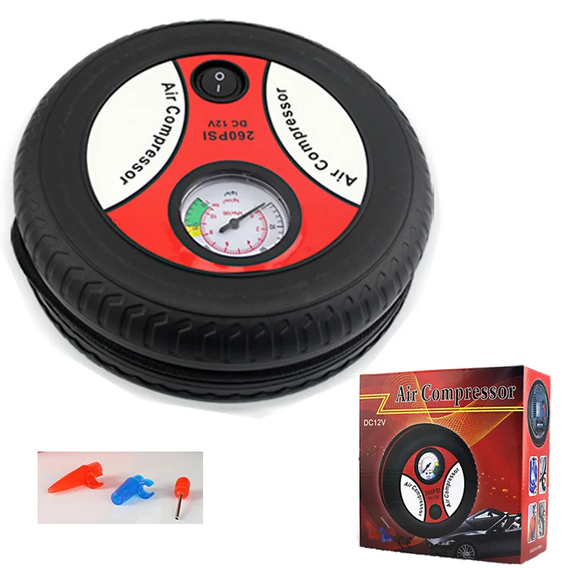 Портативный металлический пластиковый Электрический воздушный компрессор