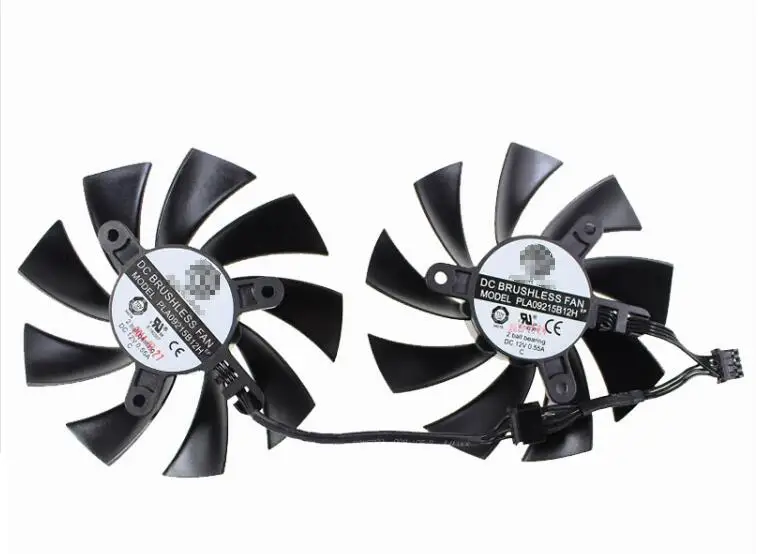 Новинка охлаждающий вентилятор для графической карты EVGA GeForce GTX 760 750 770 780 GTX750 GTX760