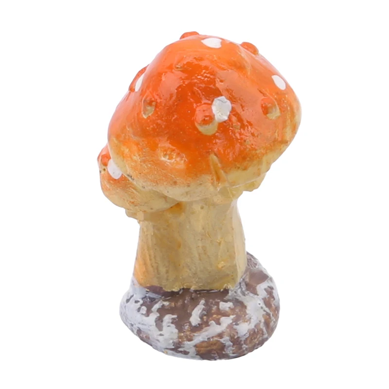 Новый мини желтый гриб садовое украшение миниатюрное DIY кукольный домик микро