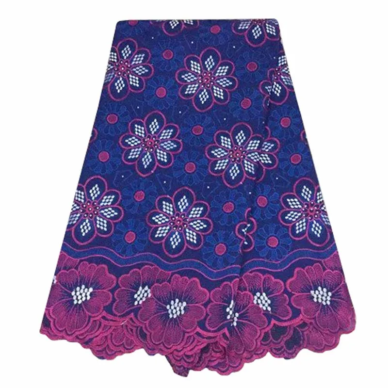 (5yards/lot) High class cotton Swiss voile lace fabric embroidered African for lady dress! WJ29-40 | Дом и сад