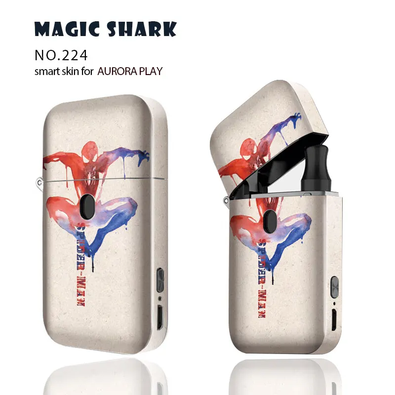 Чехол Magic Shark DC Супермен Бэтмен Американский капитан паук наклейка пленка для AURORA