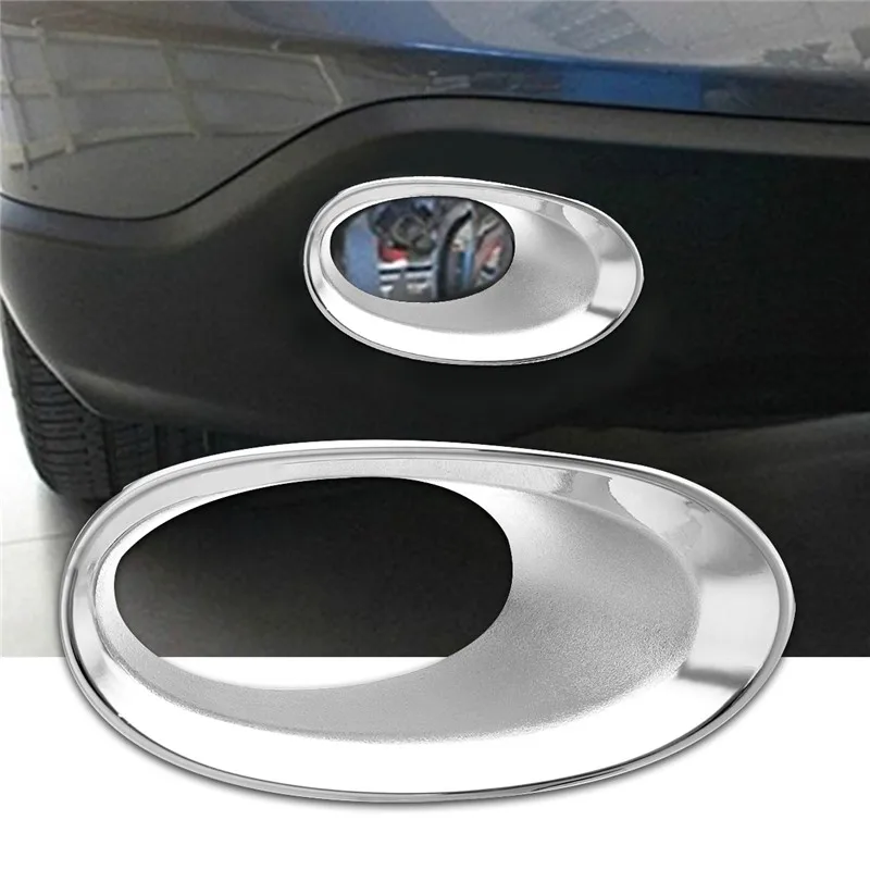 2 Шт Автомобильные передние противотуманные фары накладки для Honda CRV 2010 2011 ABS