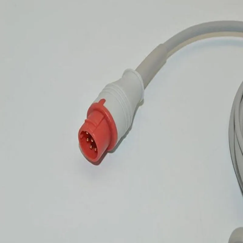 Совместим с Bionet BM3 цельный монитор пациента ECG кабель 3 провода Leadwires 6pin ecg для ЭКГ