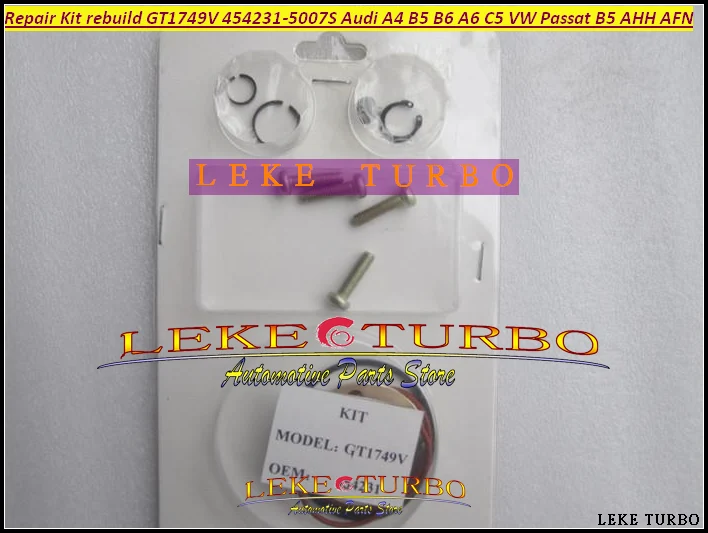 Ремонтный комплект Turbo ремонтные наборы GT1749V 454231 5007S 028145702H для AUDI A4 B5 B6 A6 C5 VW Passat AVB