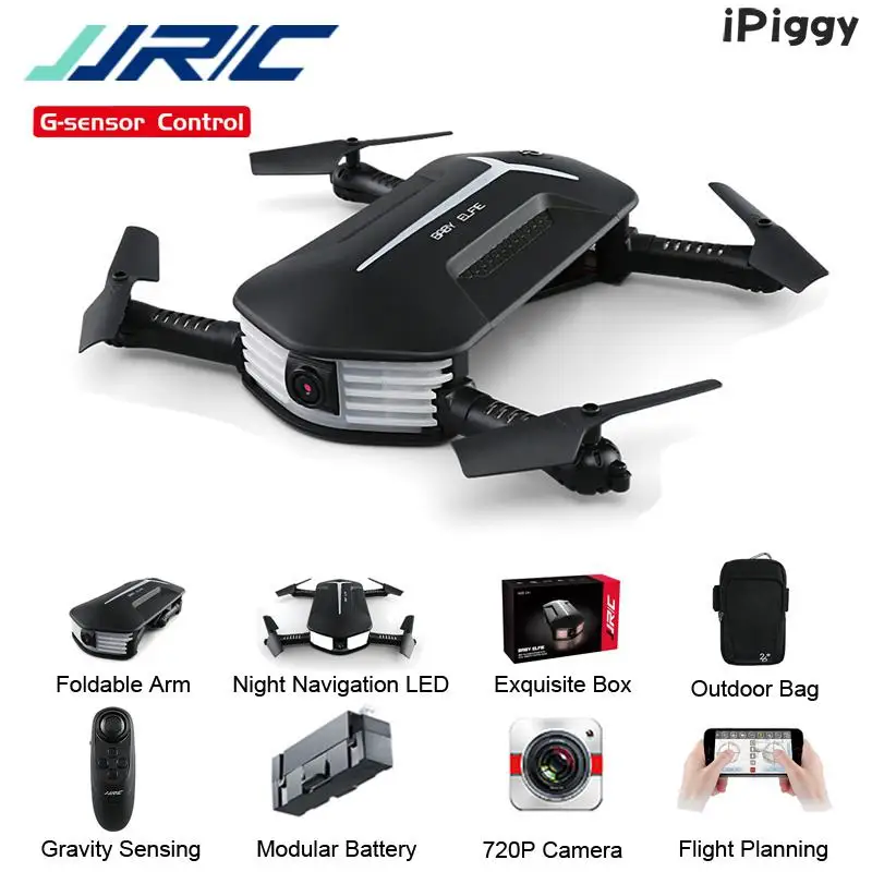 

JJRC H37Mini Baby Elfie Selfie 720PRC Дрон Квадрокоптер вертолет RTF WIFI FPV с удержанием высоты Безголовый режим G-датчик