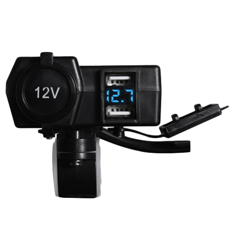12 V/24 V водонепроницаемый автомобиль лодка мотоцикл двойной Usb зарядное