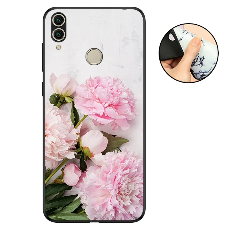 Huawei Honor 8C Case Silicone Back Protective Funda Phone Cover Soft Matte TPU Shell Bags Bumper | Мобильные телефоны и