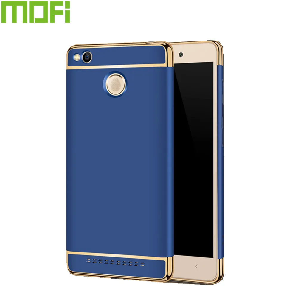 MOFi оригинал для Xiaomi Redmi 3 pro крышка жесткая защита задней стороны в 1 телефон capas
