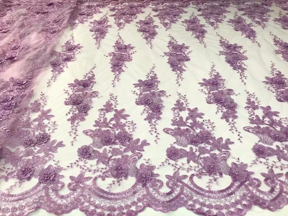 Высокое качество Бусины аппликация стереоскопического французский чистая