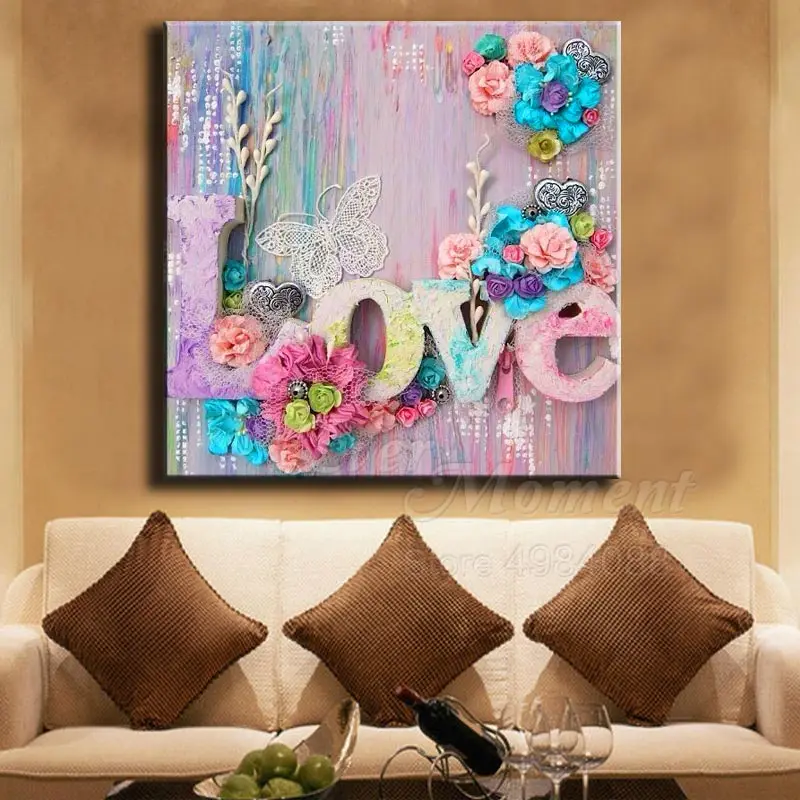 Алмазная мозаика с квадратными стразами 5D рисунком Стразы | Дом и сад