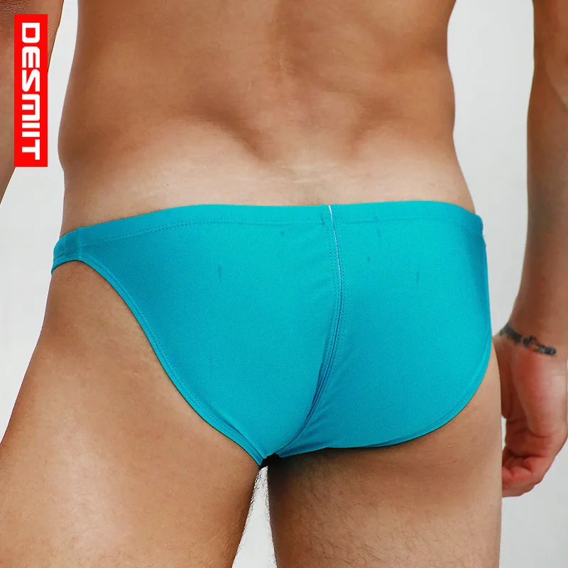 Desmiit новые плавки сплошной цвет купальник сексуальное бикини треугольная низкая