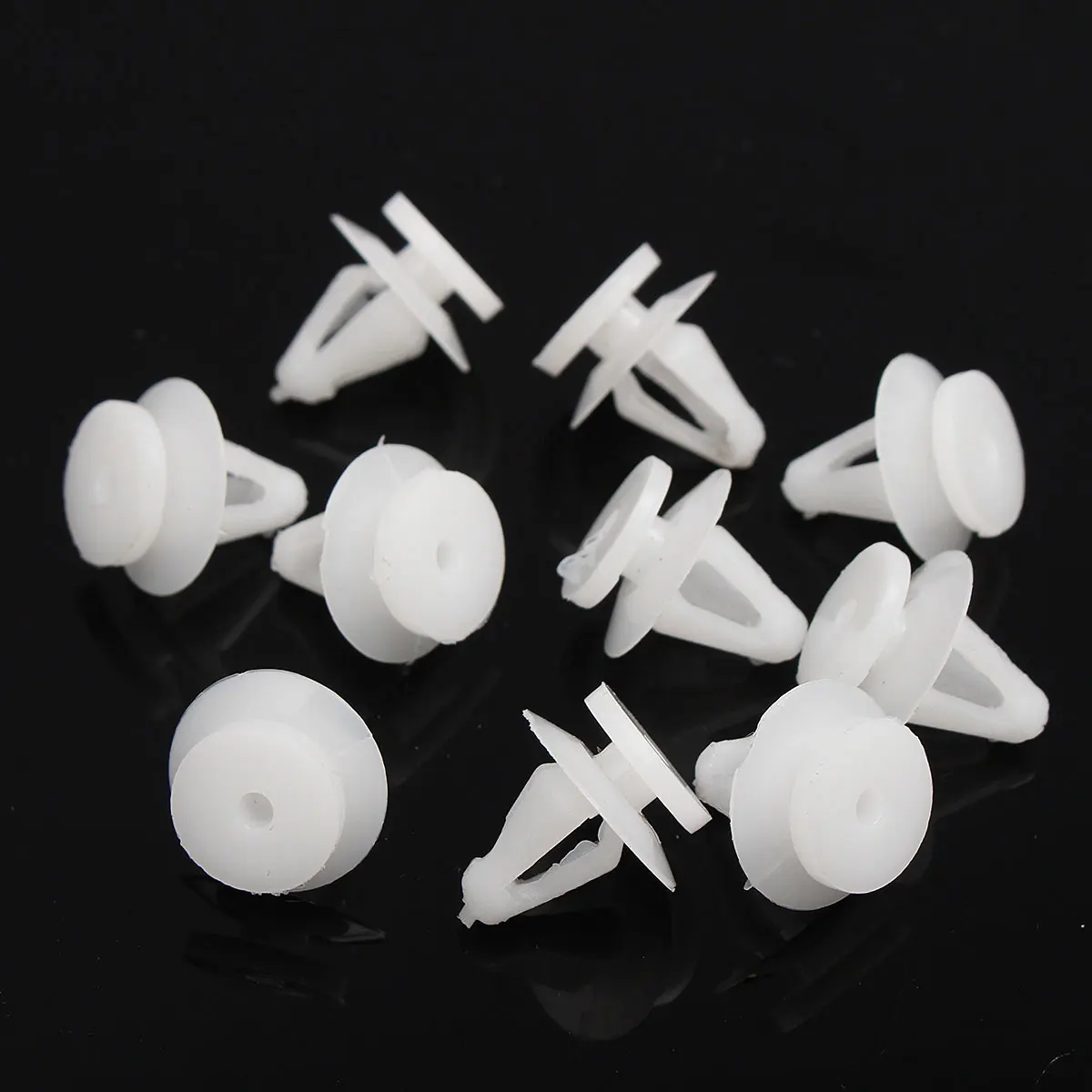 10x белые крепежные боковые молдинговые зажимы для Mitsubishi Eclipse 1994-2012 MB696120 |