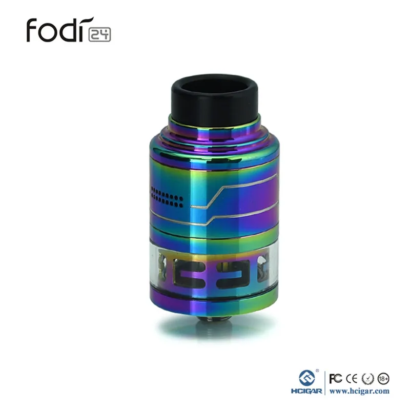 Оригинальный бак hcigar Fodi 24 RDTA емкость 3 мл мм двойная катушка RDA электронная