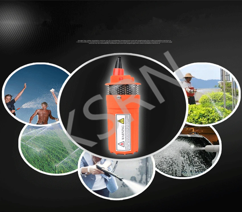 DC 12V household Submersible well pump Small Power Solar Water Pump For Outdoor Garden Deep Well | Обустройство дома