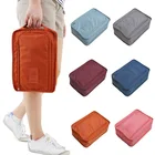 Портативная сумка для хранения обуви, дорожный органайзер, сумки, водонепроницаемая сумка для сортировки обуви, многофункциональная складная косметическая сумка, 1 шт.