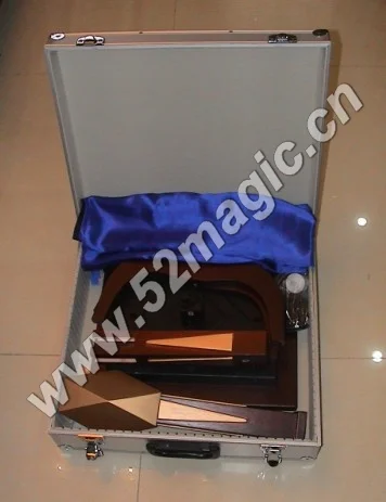 Плавающий стол с появляющейся птичьей клеткой Делюкс мулт функция магический