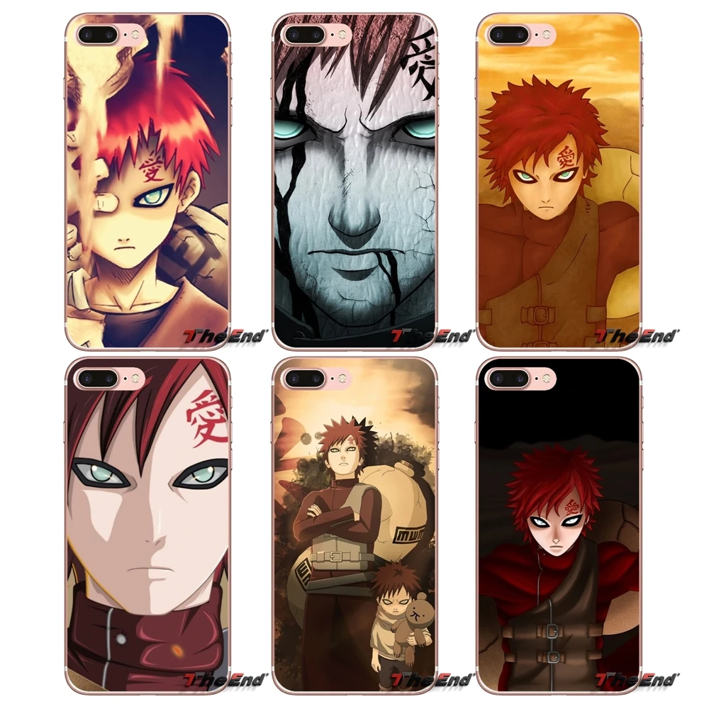 Аксессуары для телефона чехлы с рисунком из аниме Гаара Наруто спортивной камеры