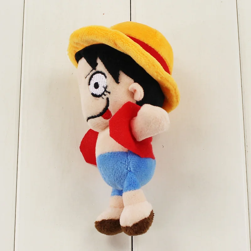 2 стиля японское аниме Luffy плюшевый брелок игрушка мягкая набивная модель