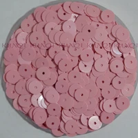 new 6mm solid lotus root starch color flat round loose sequin paillette sewing craft kids diy garment accessory ssz16