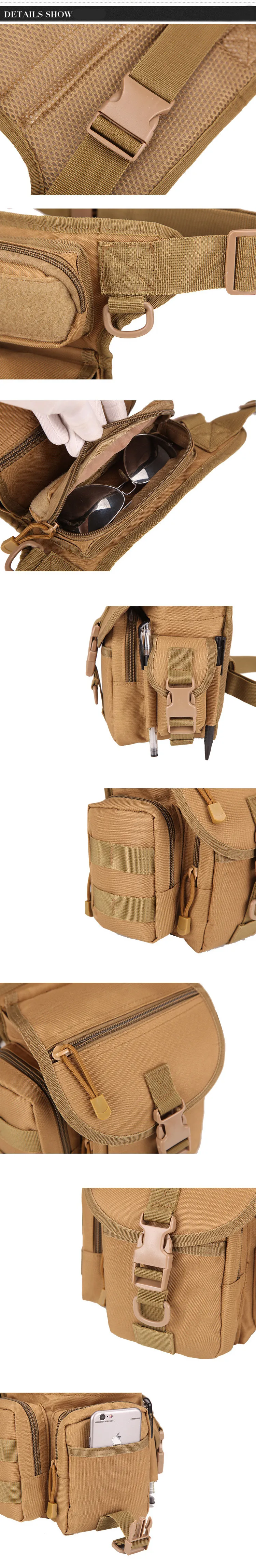 Mege Военная тактическая поясная сумка Камуфляж Molle ножная сумка Оксфорд водонепроницаемый армейский пояс бедро сумка оружие поясная сумка дропшиппинг