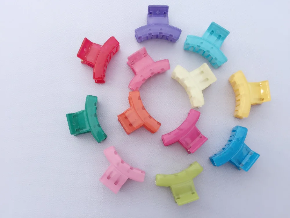 8 ярких цветов 3 см пластиковый зажим для волос|hair claw|hair claw clipclaw clip |