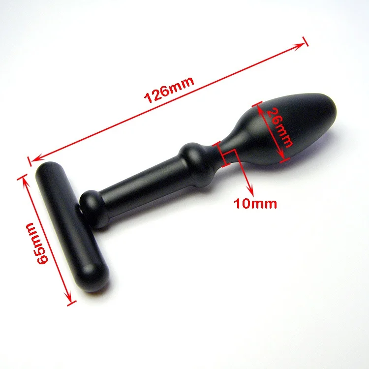 Новый Анальный Фетиш Секс-игрушки сплошной алюминиевый съемный Анальная пробка