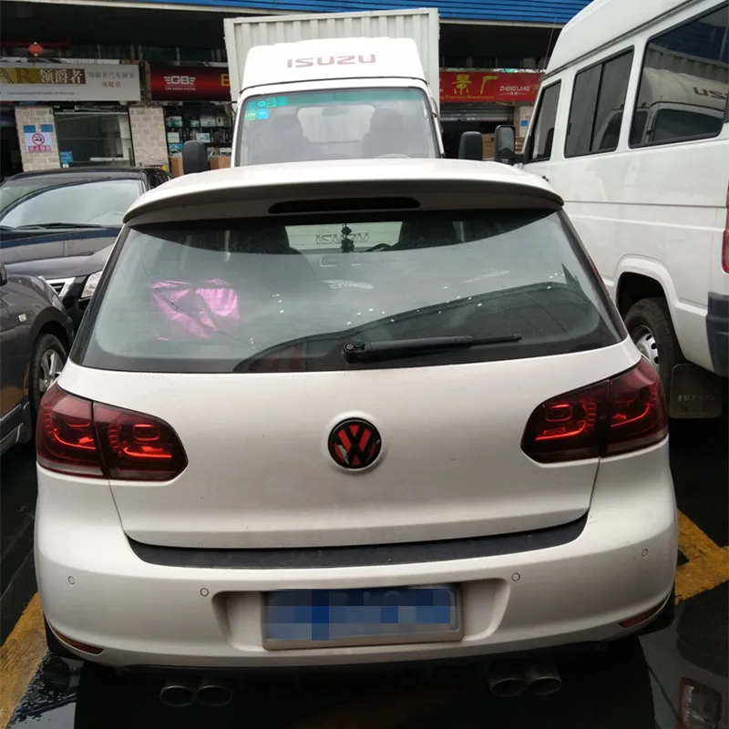 For VW Golf 6 Spoiler High Quality ABS Material Car Rear Wing unpaint Color Volkswagen 2010-2013 | Автомобили и мотоциклы
