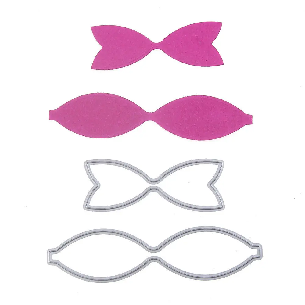 Металлические режущие штампы галстуки бабочки прошитый трафарет для DIY