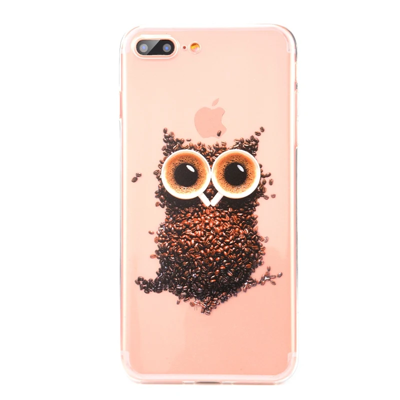 10 Чехол с изображением фламинго и кактуса для iPhone 7, 8, 6, 6S Plus, X, XR, XS, Max, 5 S, SE, цветочный лист, мягкий прозрачный силиконовый чехол из ТПУ, чехол - Цвет: 10