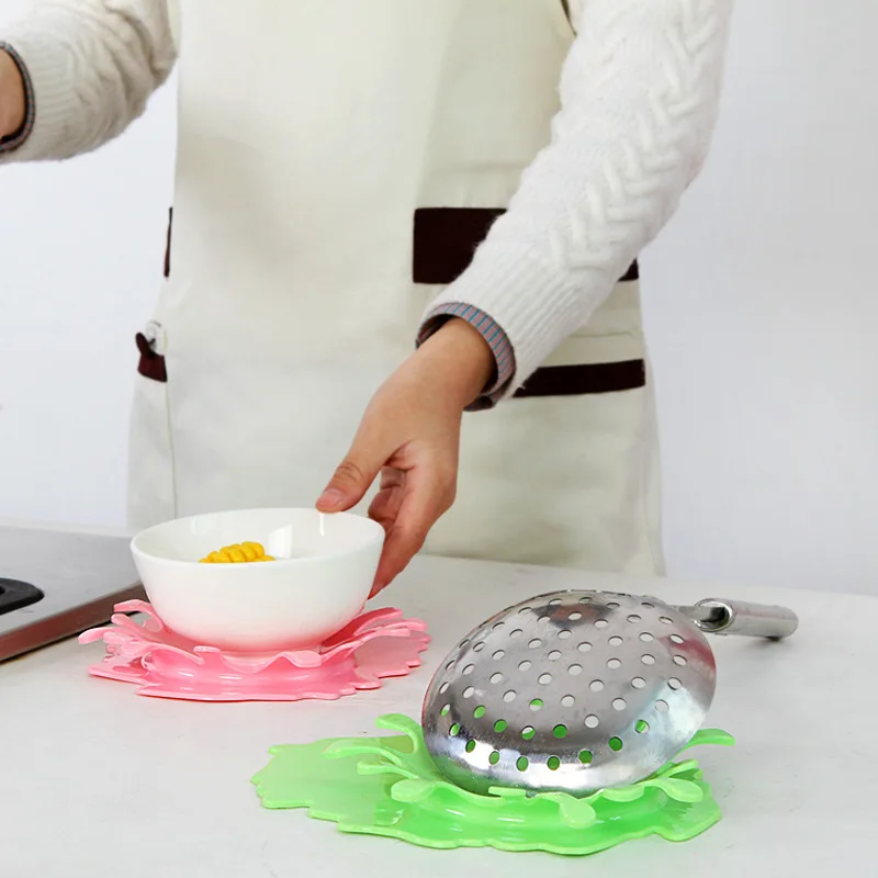 Креативные ложки Cokytoop забавные складные подставки для сока кухонные