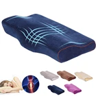 Ортопедическая подушка для шеи в форме бабочки, подушка из вспененного материала с эффектом памяти, подушка для сна с медленным восстановлением формы, постельное белье