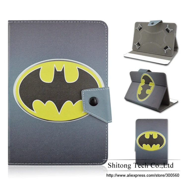 Универсальный 7 дюймовый чехол подставка из искусственной кожи с изображением