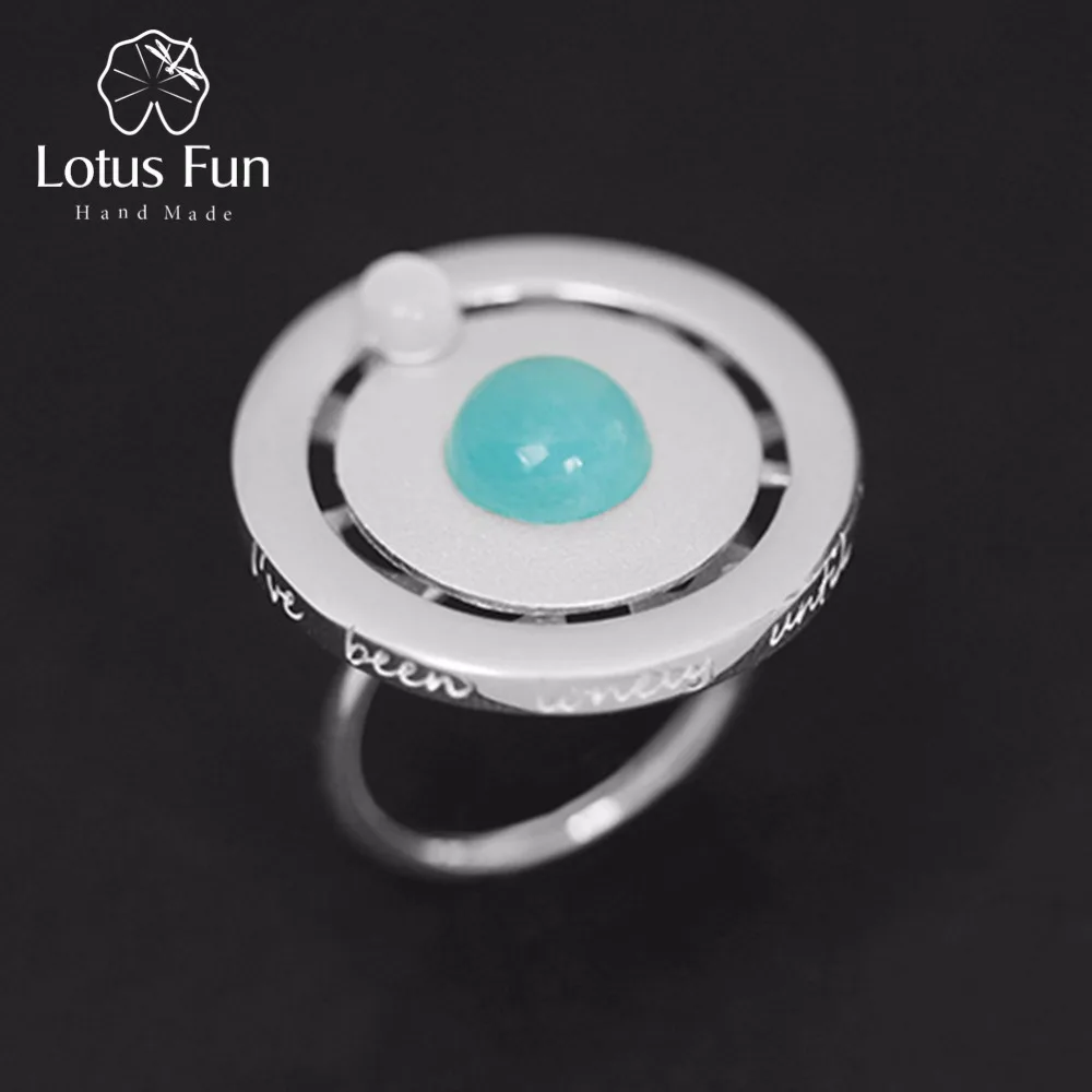 Lotus Fun реальные 925 серебро День Святого Валентина подарок вы моя планета