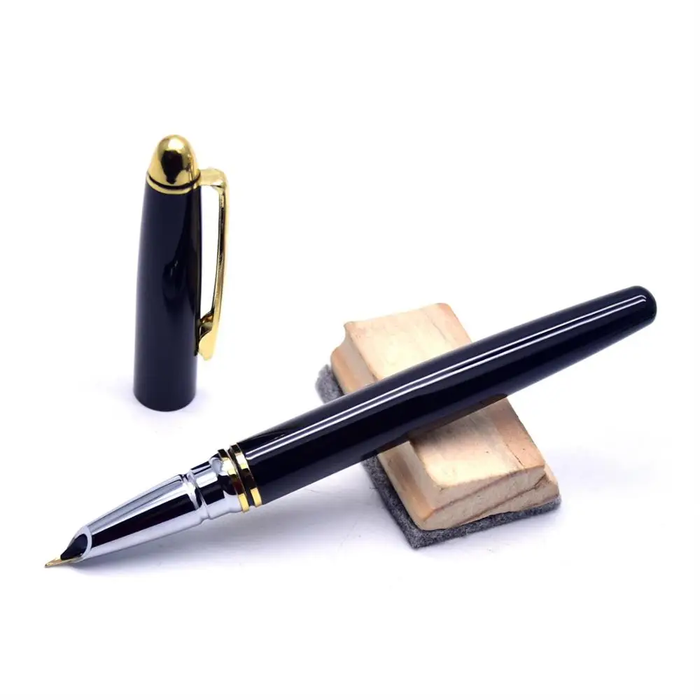 Black Single pen CCCAGYA D016 0,38 nib дополнительная тонкая чернильная ручка для обучения офис школьный канцелярский подарок ручка и отель бизнес письма принадлежности авторучка - Цвет: Black Single pen