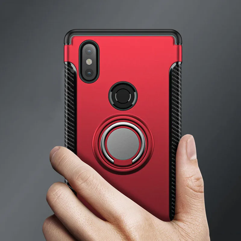 Чехол Alxun для Xiaomi MI 8 чехол MI8 se роскошный ударопрочный автомобильный держатель