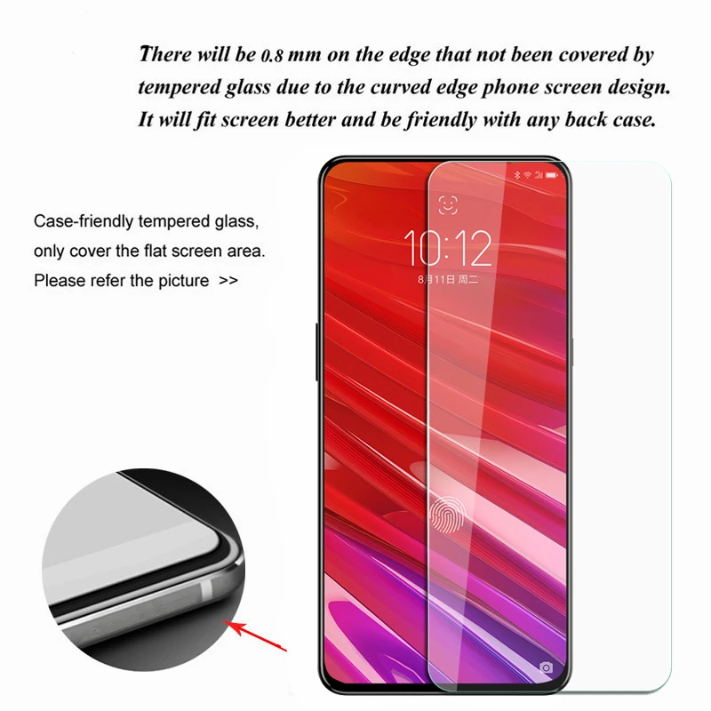 Защитное стекло для Lenovo Z5 Pro закаленное пленка 9H 2 шт.|Защитные стёкла и плёнки