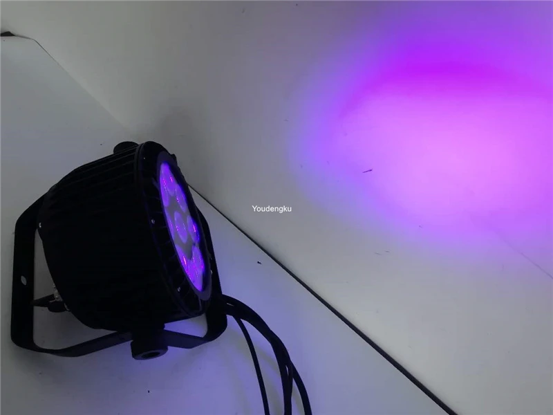 30 комплектов/партия 9x18 ватт led par открытый светодиодные par-прожекторы 64 rgbwa УФ 6 in1
