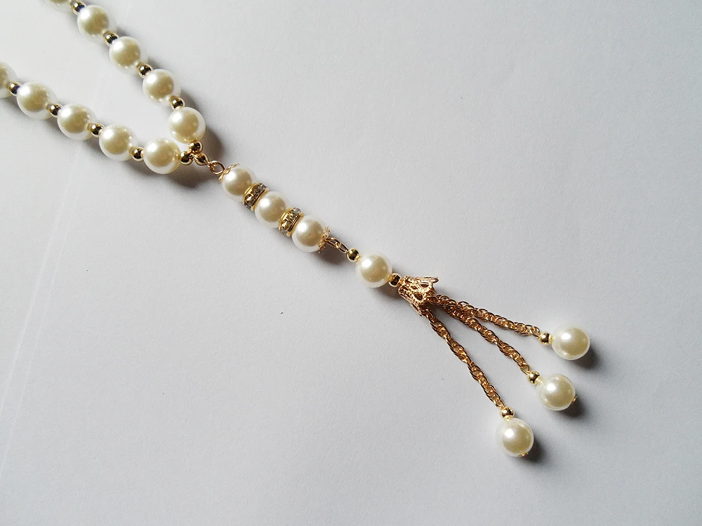 Новая модель 2020 двухслойный мусульманский жемчужный браслет количество товаров