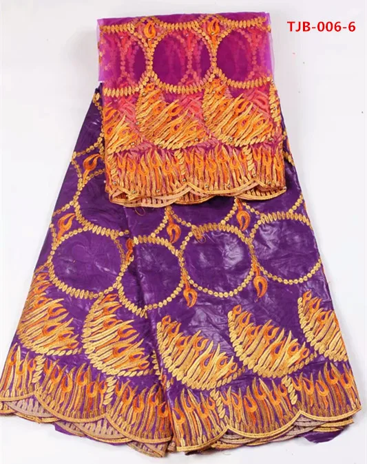 Getzner bazin fabrics in orange with black embroidery circle pattern for sewing brocade dress(June-22-2017) | Дом и сад