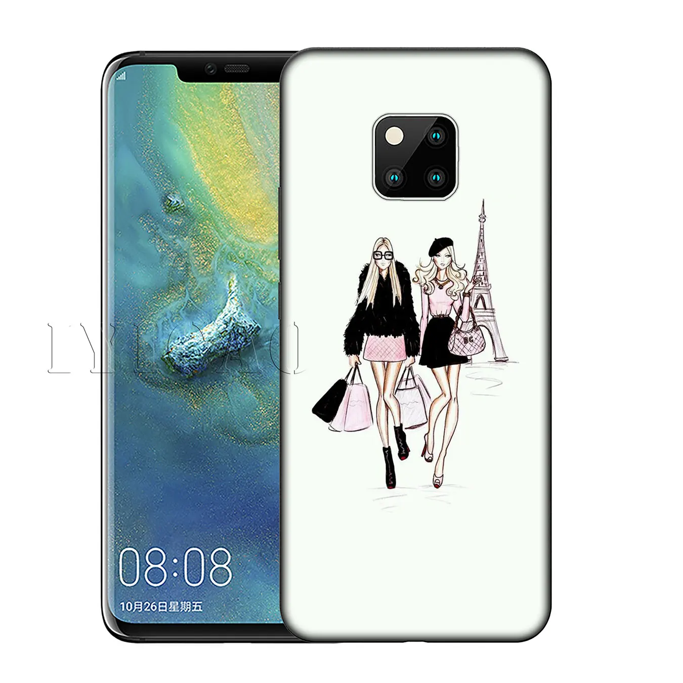 Мягкий силиконовый чехол IYICAO для huawei Nova 3 3i 2i mate 20 10 Pro Lite |