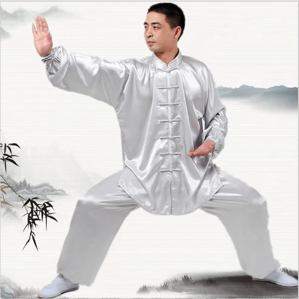 

Chinese Kung Fu uniforms Long sleeve Tai Chi clothing South Korea Martial Arts Costume wushu Performance Suit Outdoor Apparel