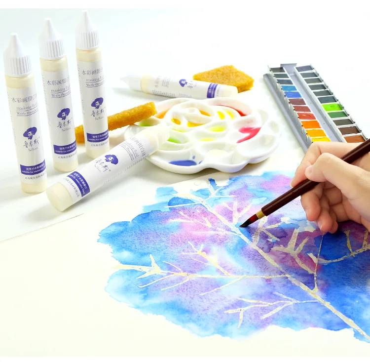 30 мл водостойкий краситель белый жидкий для маскировки клей пигментное покрытие