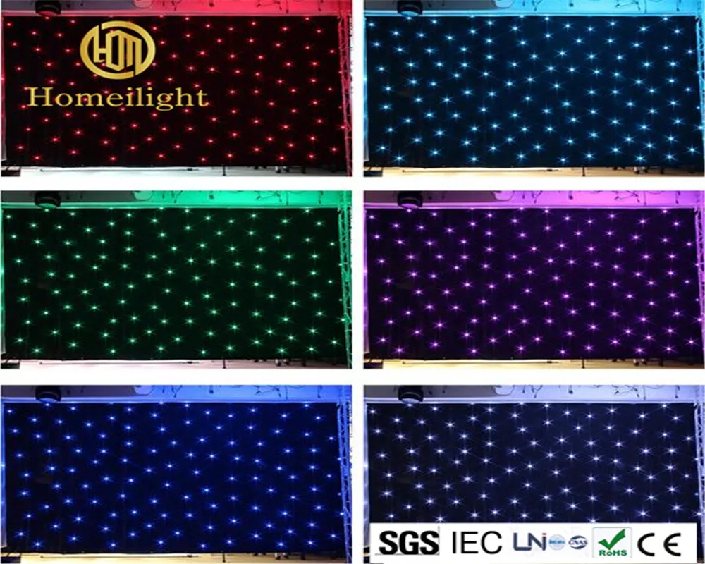 Световые шторы светодиодные RGB 4 м x 6 м|led star curtain|star led curtainrgb curtain |