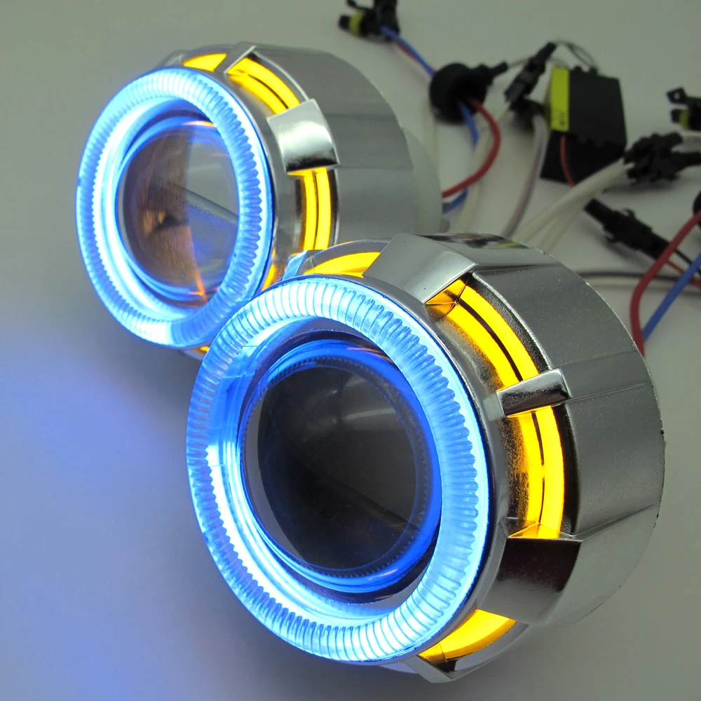 Taochis 2 5 дюймов Биксеноновые Hid фары проектор объектив без потерь установка