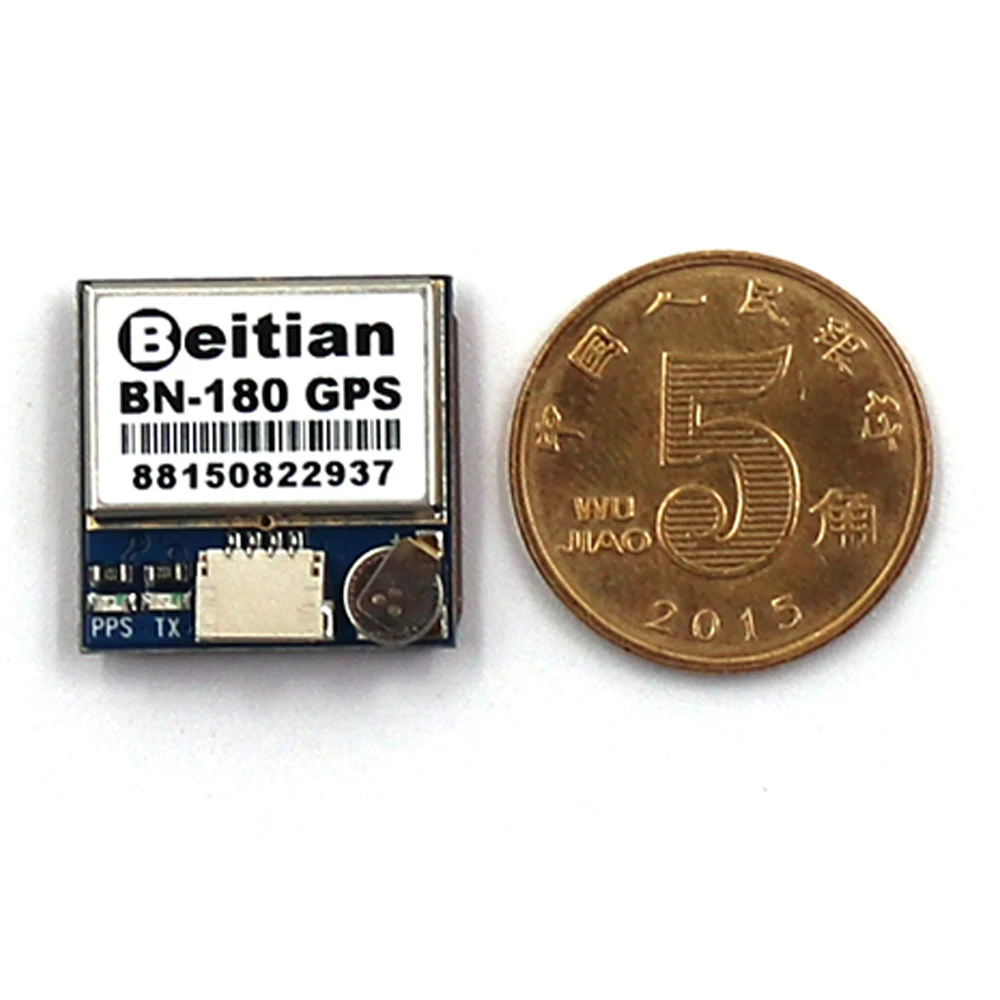 Малый размер gps модуль, gps ГЛОНАСС двойной, GNSS модуль, gps модуль, UART ttl уровень, BN-180 Дрон gps модуль m8n