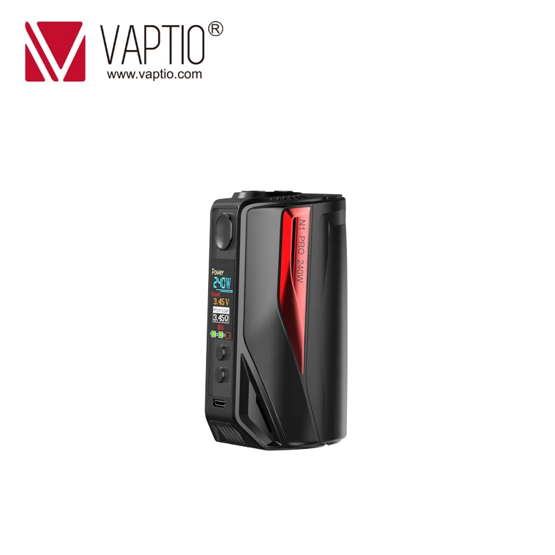 Vape mod Vaptio N1 Pro Box MOD 240 Вт n1 электронная сигарета впаривание подходит для двух