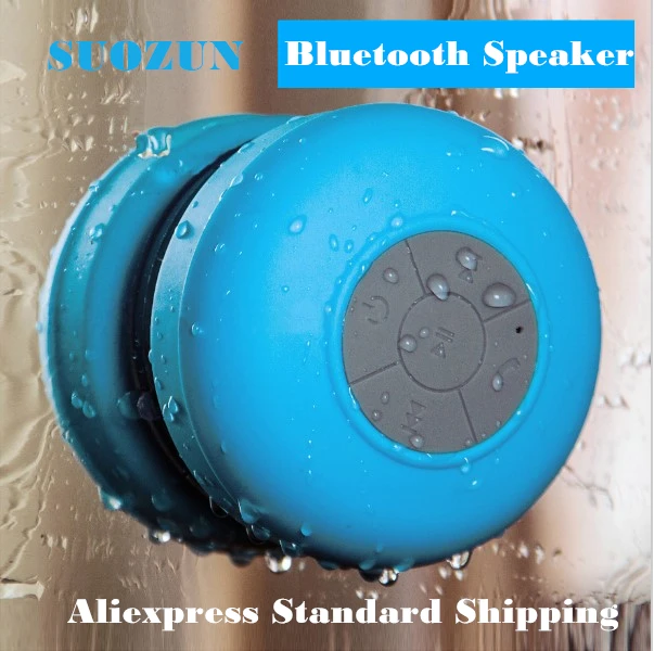 Suozun Bluetooth Динамик Портативный мини Беспроводной Водонепроницаемый душ для