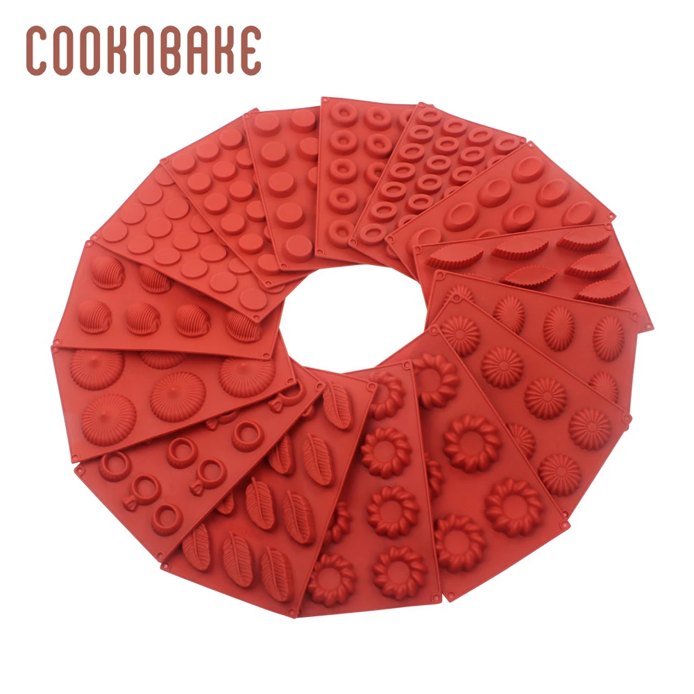 COOKNBAKE силиконовая форма для выпечки торта, торта, выпечки, круглая бисквит, форма для изготовления мыла вручную, желе, пудинг, форма для украшения торта