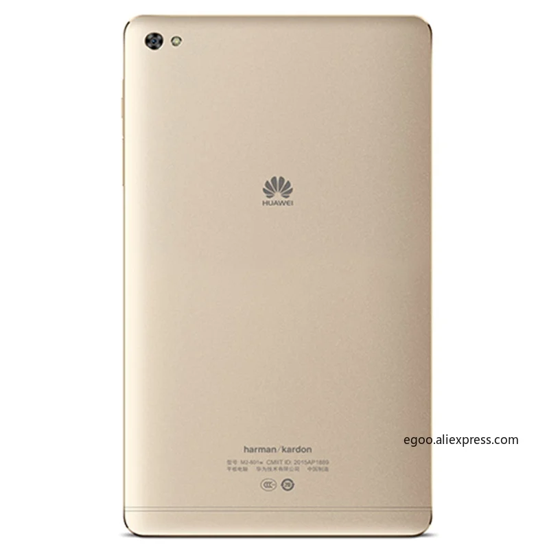 Планшетный ПК Huawei Mediapad M2 8 дюймов 2 ГГц Восьмиядерный 3 Гб ОЗУ 32 ПЗУ Wi Fi 4800 мАч IPS Kirin