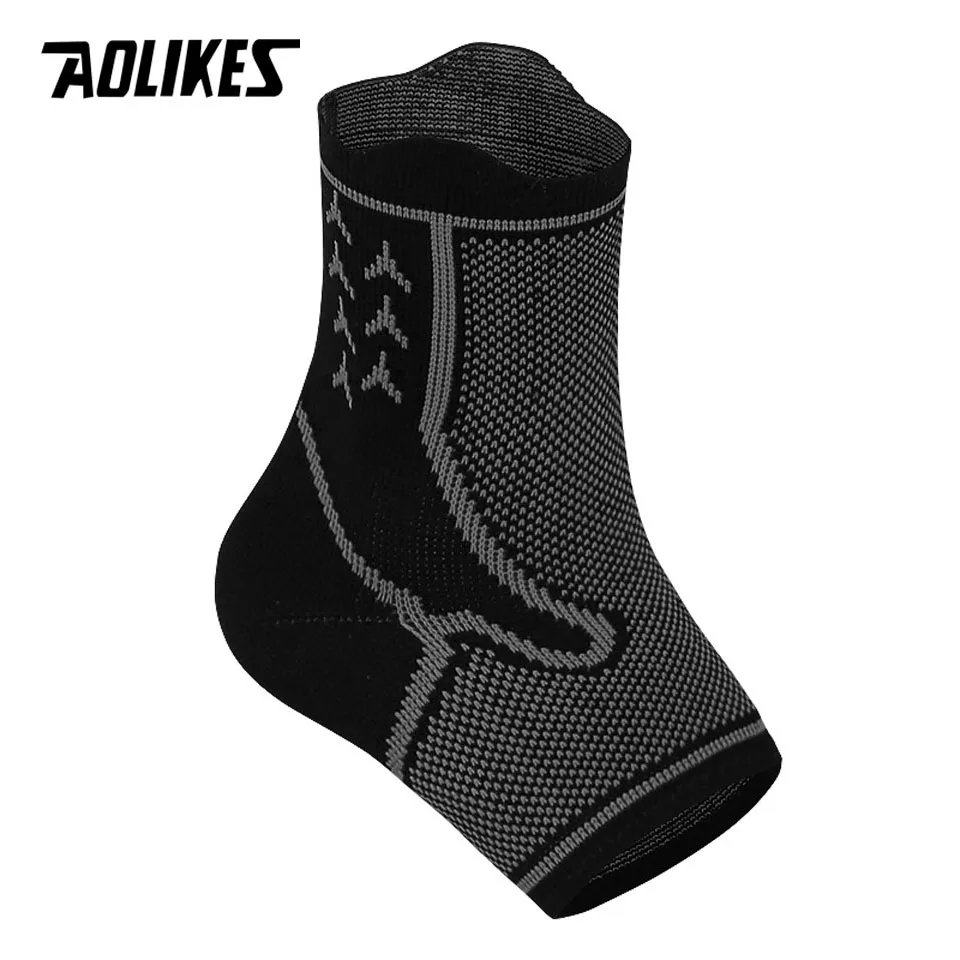 AOLIKES 1PCS Sports Safety Ankle Support Elastic Brace Guard basketball football Protection | Спорт и развлечения